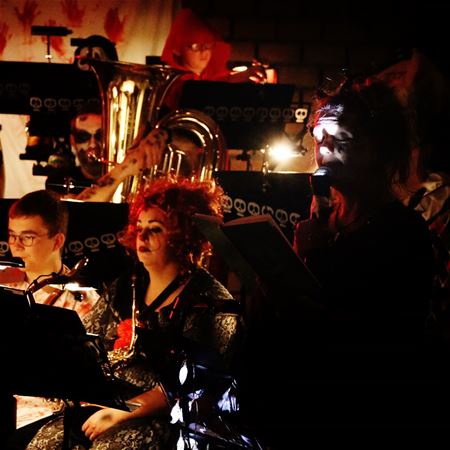 Een sfeervol Halloweenconcert van Zolderse Juniors