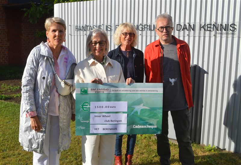 Een steuntje voor de zomerkampen van Berenhuis