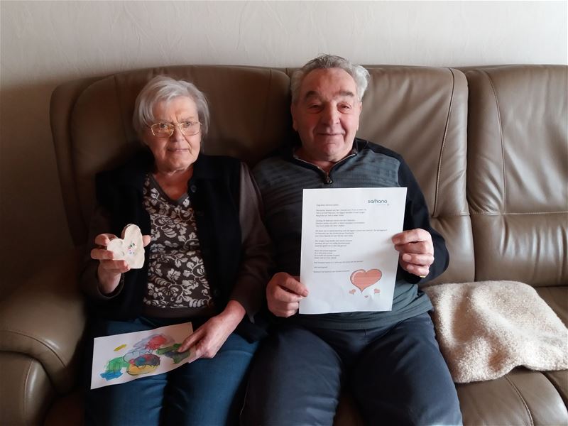 Een valentijnsbezoek van Samana Eversel