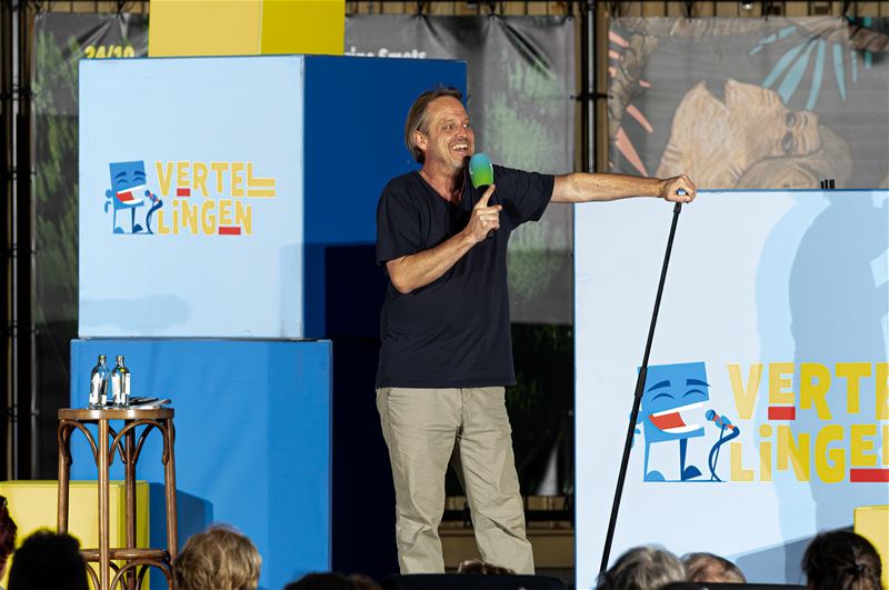 Een zomers avondje lachen op het Marktplein