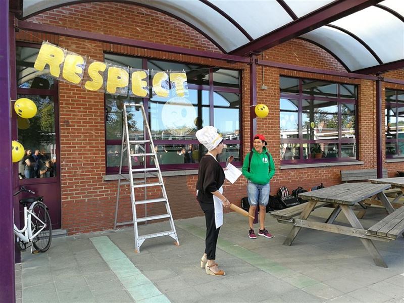 Een zonnig respect in De Linde