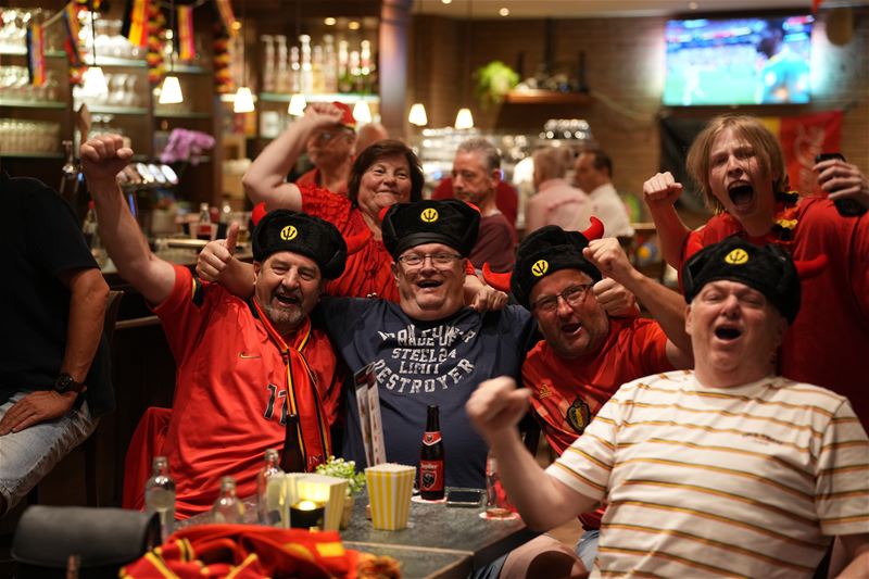 Eerst begrafenisstemming, dan feestvreugde