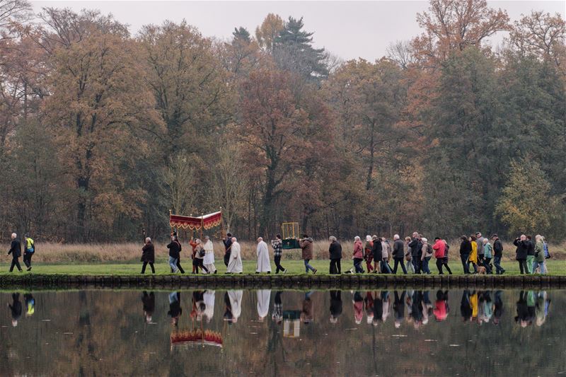 Eerste Sint-Hubertusprocessie was een succes