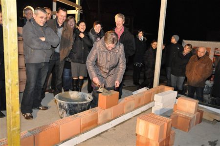 Eerste steen PWA-gebouw is gelegd