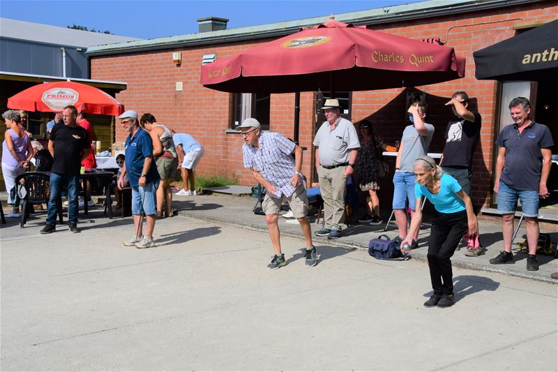 Eindelijk kunnen we nog eens een balletje gooien