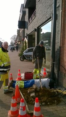 Eindelijk verlichting voor zebrapad