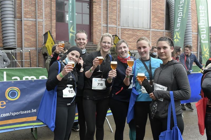 En na de inspanningen ... een biertje