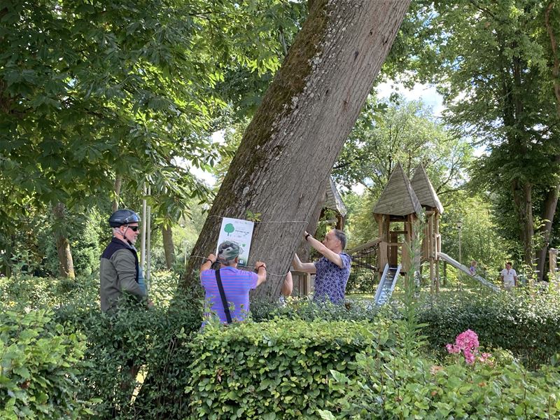 Er zijn nog eens 24 treetags aangebracht