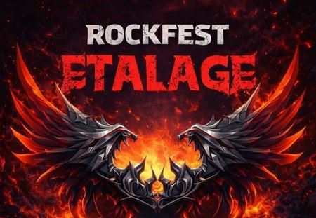 Etalage pakt donderdag uit met Rockfest