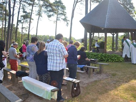 Eucharistie op de Sacramentsberg