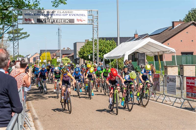 Eversel verwacht zondag de jongste wielrenners