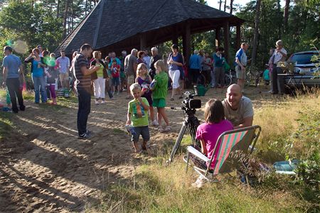 Eversel verzamelt voor TVL-camera