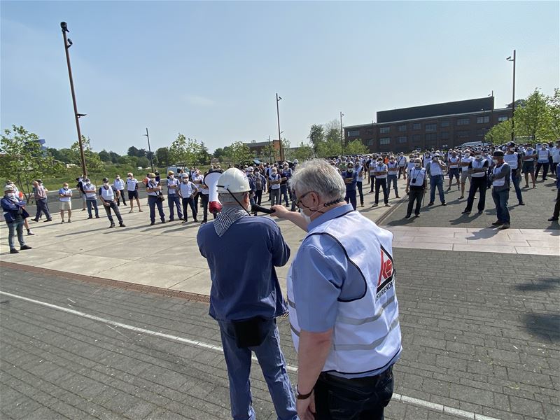 Ex-mijnwerkers voeren actie rond pensioenbelasting