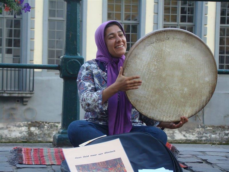 Farnoosh bespeelt zondag de daf in de kluiskapel