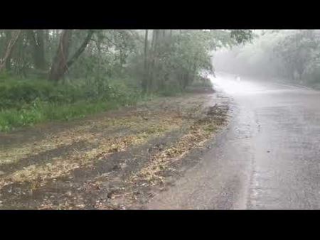 Felle regen verknoeit alle evenementen