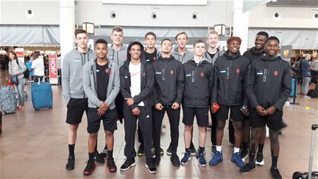 Ferre Vanderhoydonck bij Belgian Lions U16