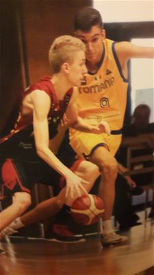 Ferre Vanderhoydonck in nationale basketploeg