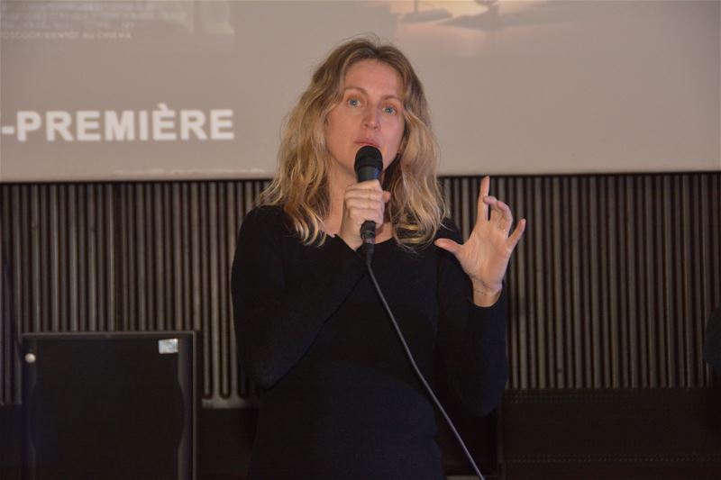 Fien Troch kwam zelf haar film Holly voorstellen