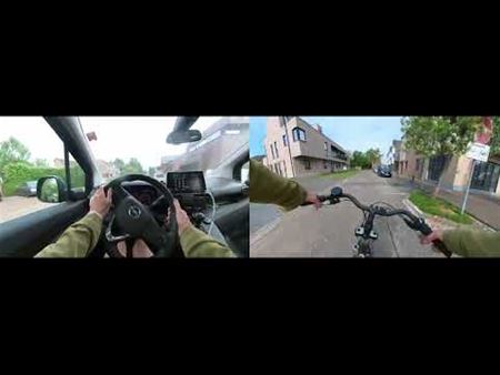 Fiets sneller dan de auto ...