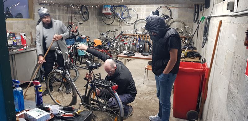 Fietsatelier in De Bark is nu drie jaar actief