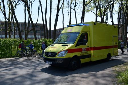 Fietser gewond door aanrijding