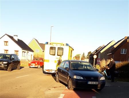 Fietser gewond in de Bieststraat