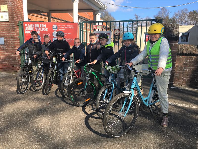 Fietser van de week: klas 5C van Bolderberg
