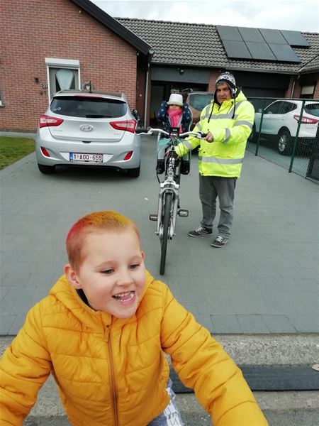 Fietser van de week: Jens, Lobke en opa Toefke