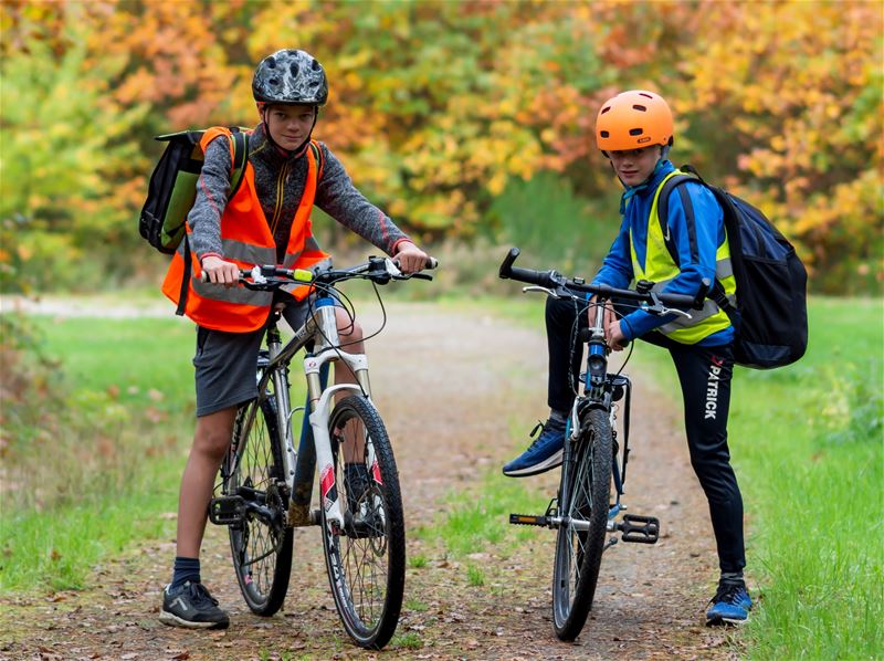 Fietser van de week: Mattijs en Robbe Erregeerts