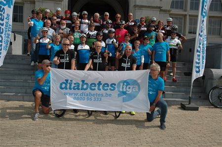 Fietsers op weg naar de Vogezen