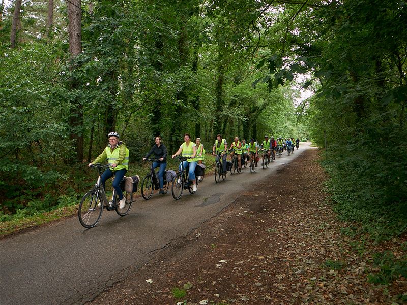 Fietsersbond hield jubileum zomerfietstocht