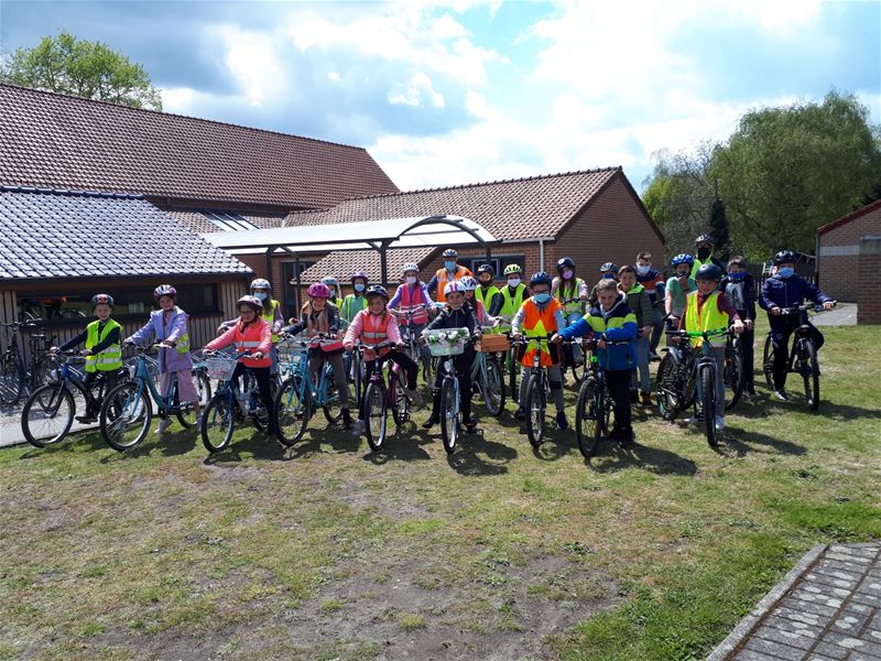 Fietspool van school Viversel almaar populairder