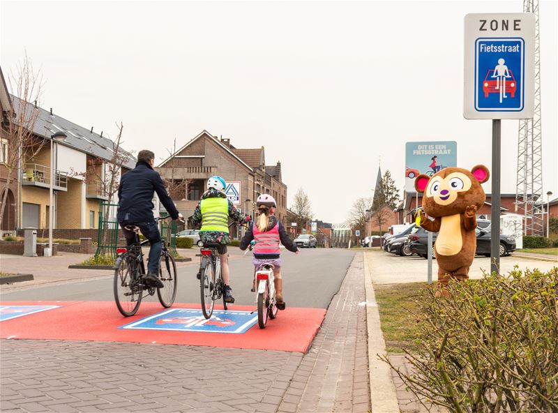 Fietsstraten in de centra zijn nu klaar