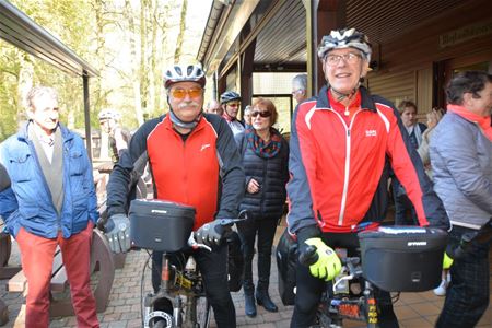 Fons en Roger zijn vertrokken naar Compostela