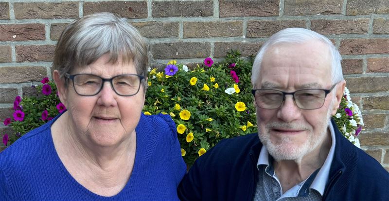 Frans en Julienne vieren hun briljanten bruiloft