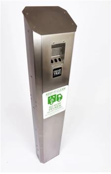 Fresh Tray zamelt peuken in op het circuit