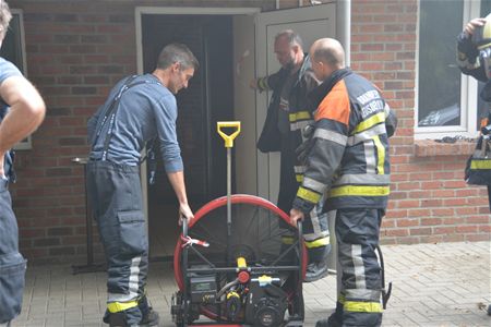 Frietketel vat vuur in harmoniezaal