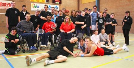 G-badminton ... geen makkelijke discipline