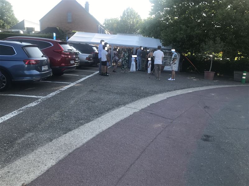 GATAB boos om tent op parkeerplaatsen