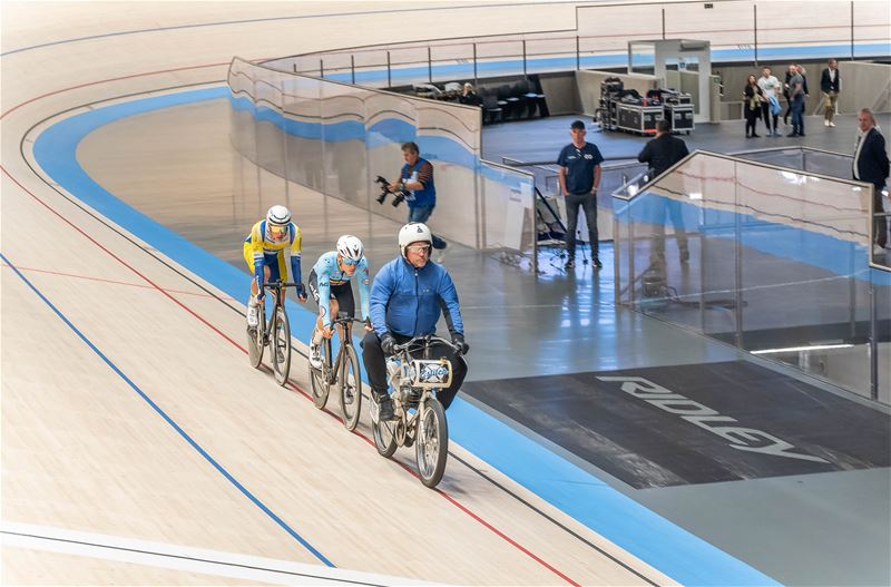 Geen publiekstoeloop voor opening velodroom