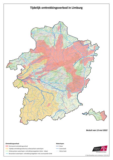 Geen water pompen uit stroomgebied Zwarte Beek