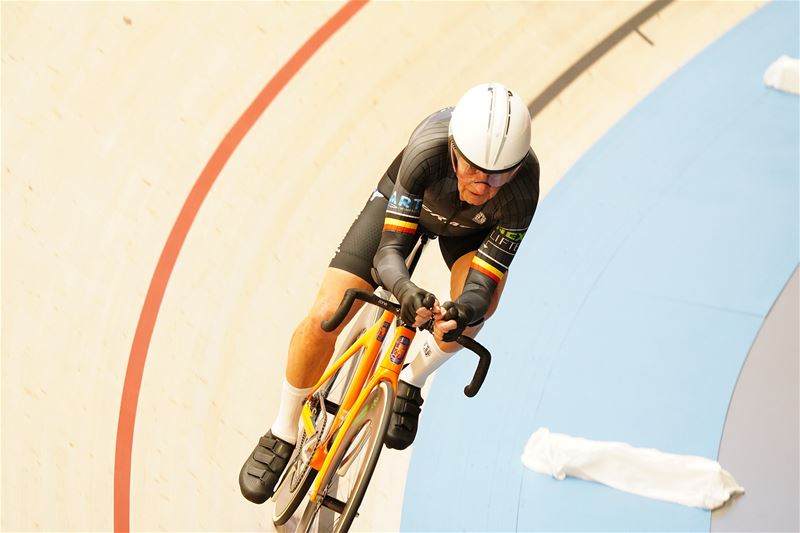 Geen werelduurrecord voor Herman Derdin