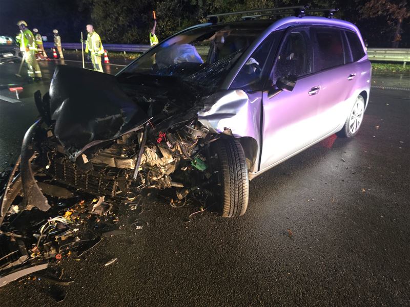 Gewonde bij nachtelijke botsing op E314