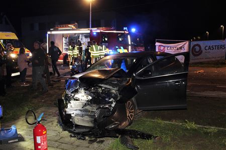 Gezin uit Heusden-Zolder gewond bij zware botsing