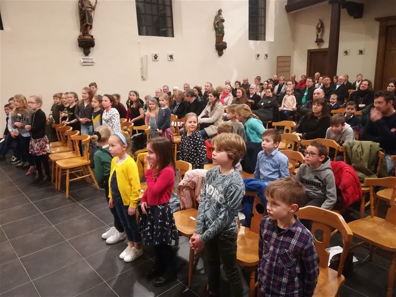 Gezinsviering rond Broederlijk Delen in Eversel