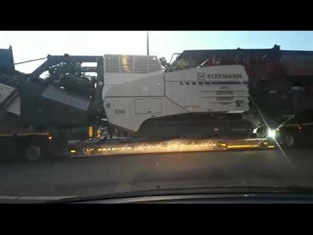 Gigantisch transport door Heusden