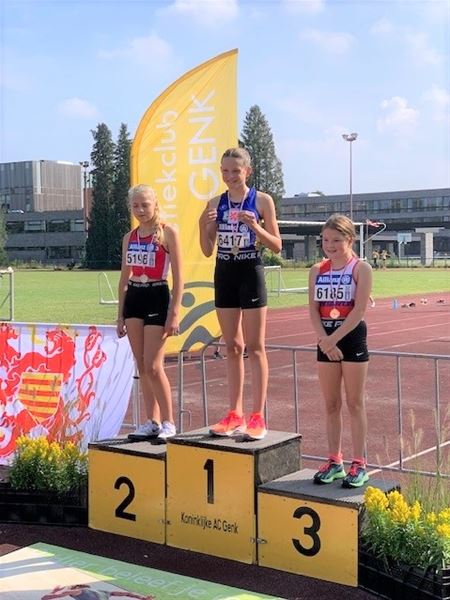 Goud en brons voor Liene Vanderspikken op LK