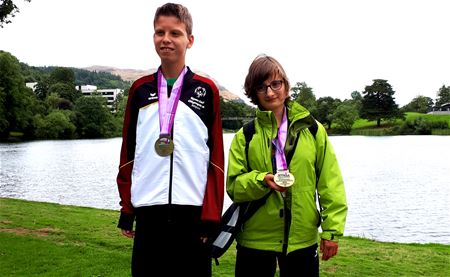 Goud voor Esther en Yorrit in Schotland