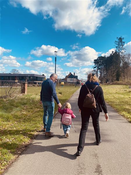 Grootouders werden verwend bij 't Molenholleke