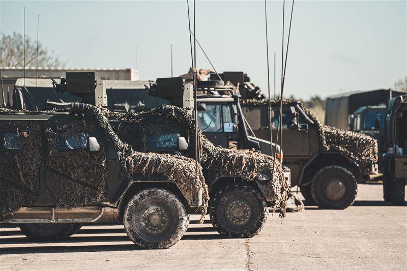 Grootschalige militaire oefening ook hier te zien